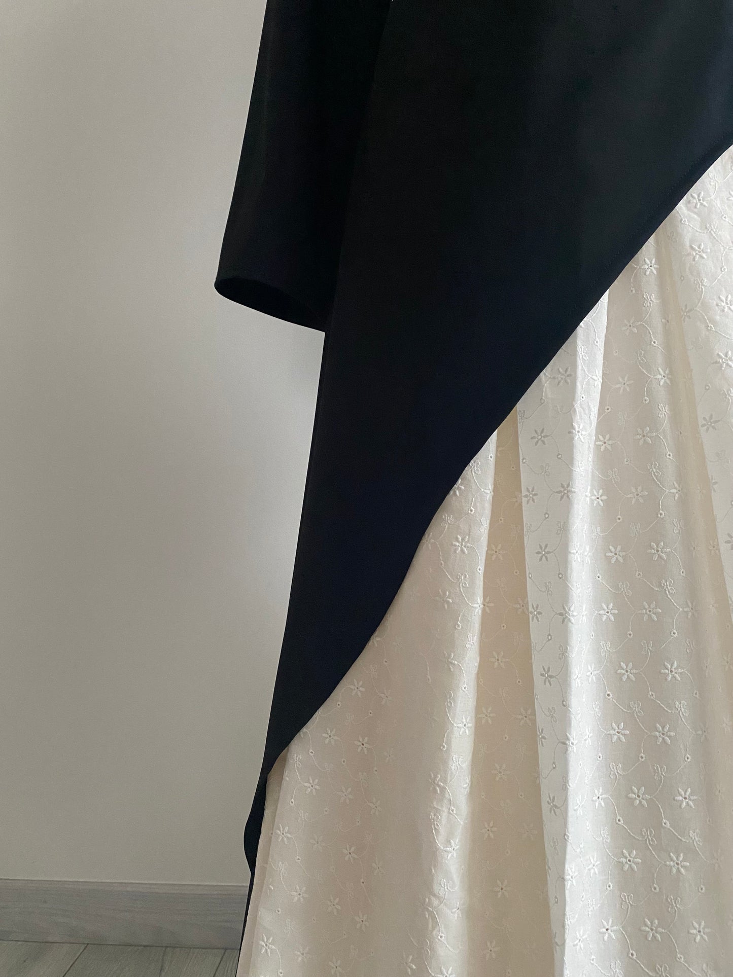 Tunique asymétrique noire