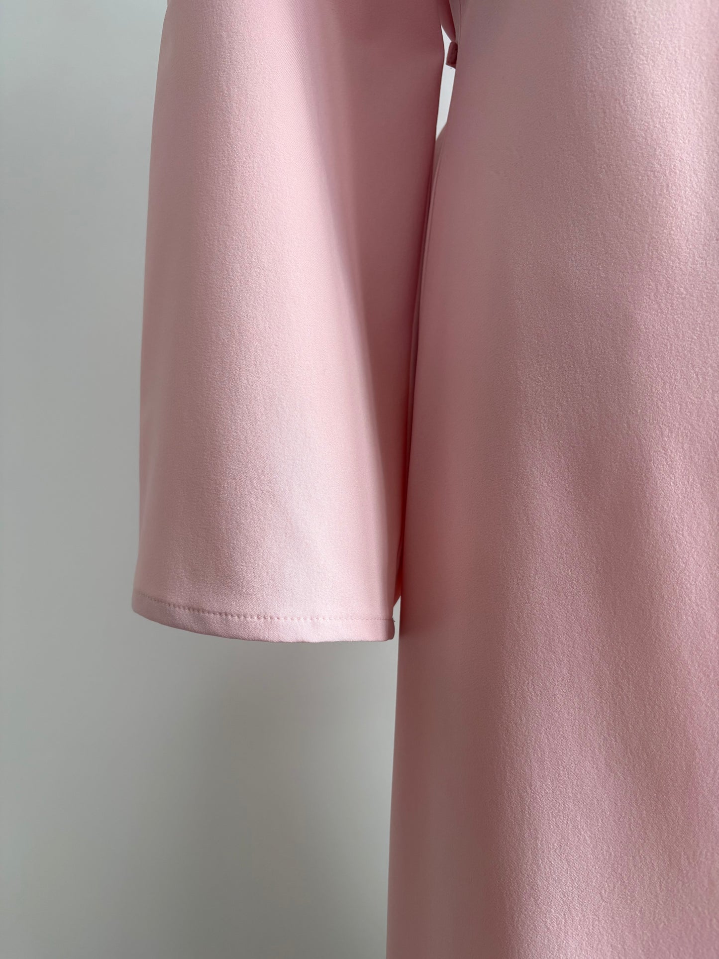 Tunique asymétrique rose