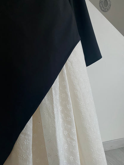 Tunique asymétrique noire